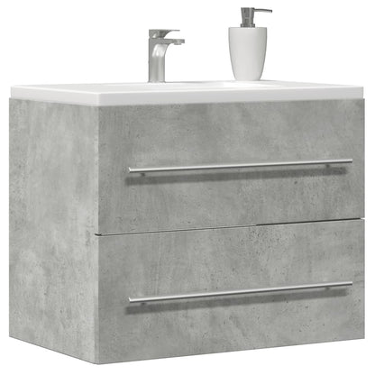 Mobile Lavabo Grigio Cemento 60x38,5x48 cm in Legno Multistrato | homemem39