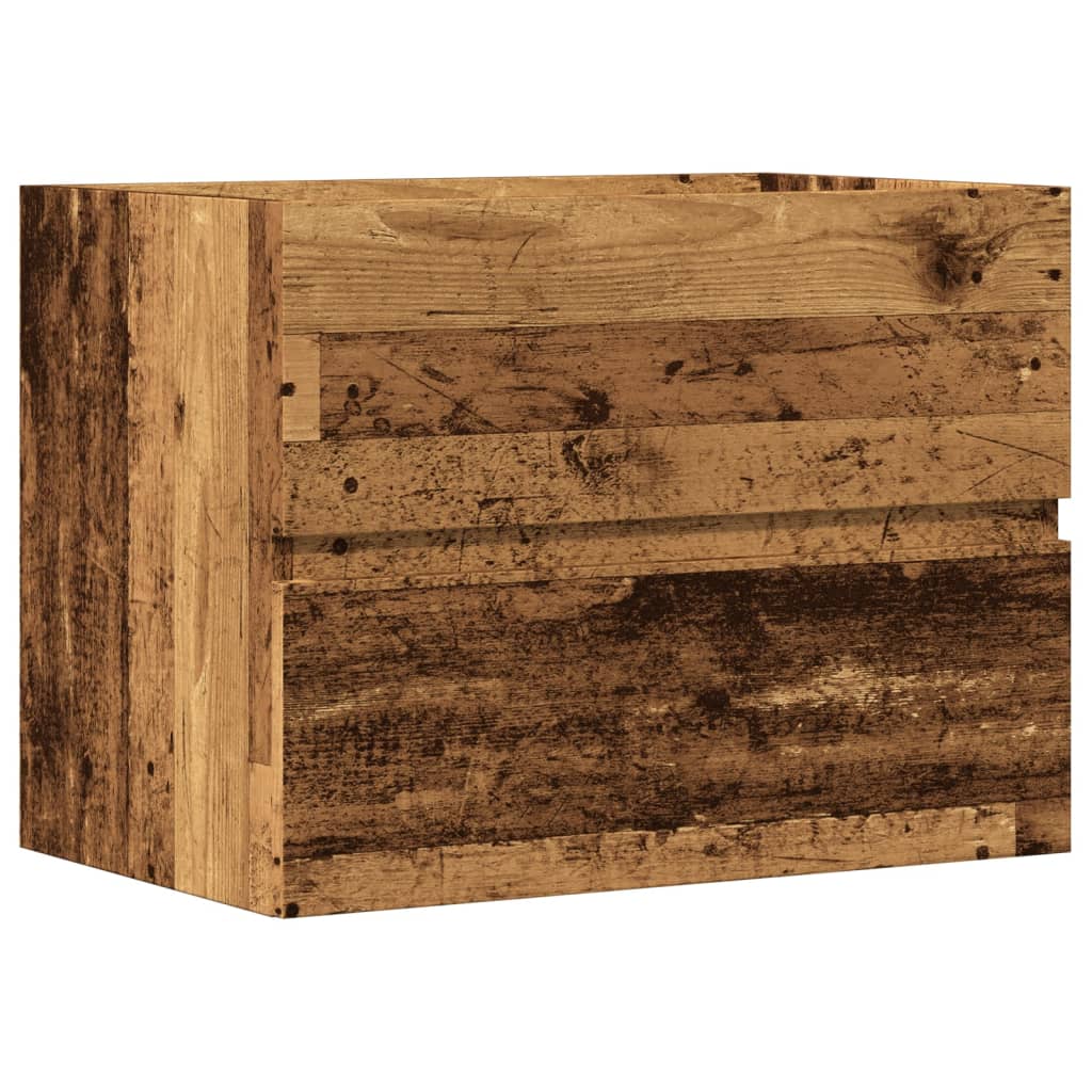 Mobile da Bagno Legno Antico 60x38,5x45 cm in Truciolato | homemem39