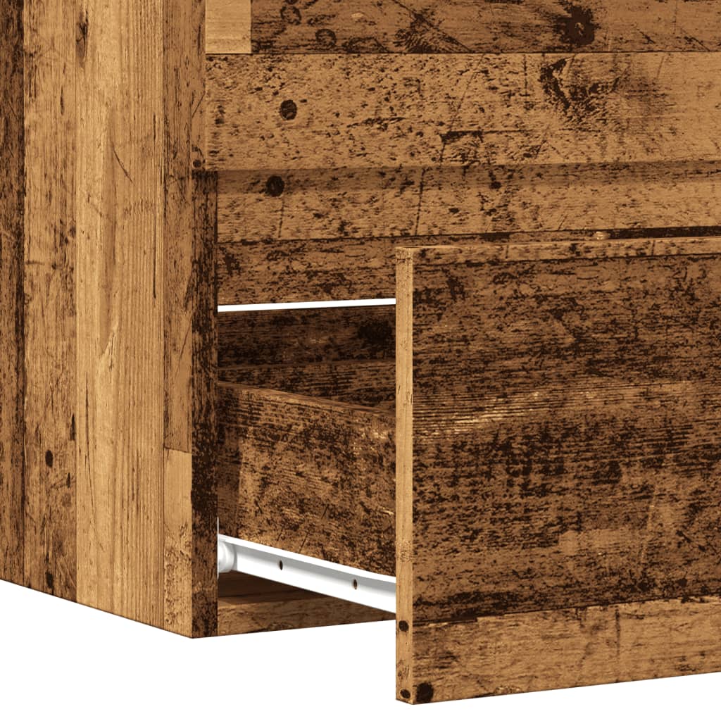 Mobile da Bagno Legno Antico 60x38,5x45 cm in Truciolato | homemem39