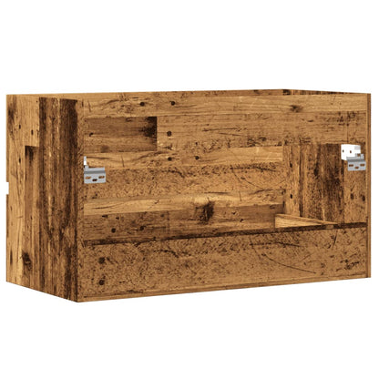 Mobile Lavabo Legno Antico 90x38,5x45 cm in Truciolato | homemem39