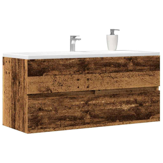 Mobile Lavabo Legno Antico 100x38,5x45 cm in Legno Multistrato | homemem39