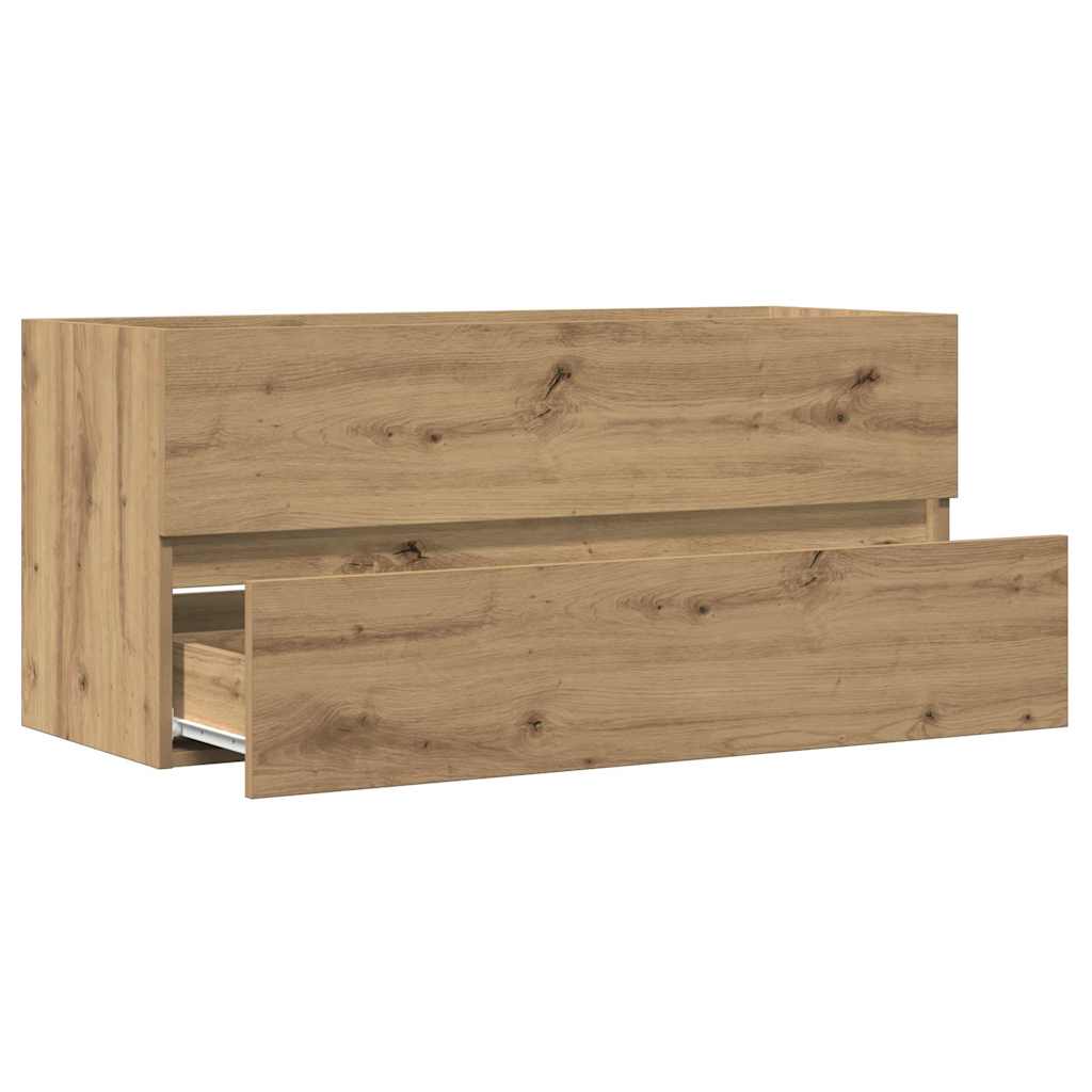 Mobile Lavabo Rovere Artigianale 100x38,5x45 cm Multistrato | homemem39