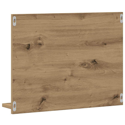 Armadietto a Specchio da Bagno Rovere Artigianale 60x10,5x45 cm | homemem39