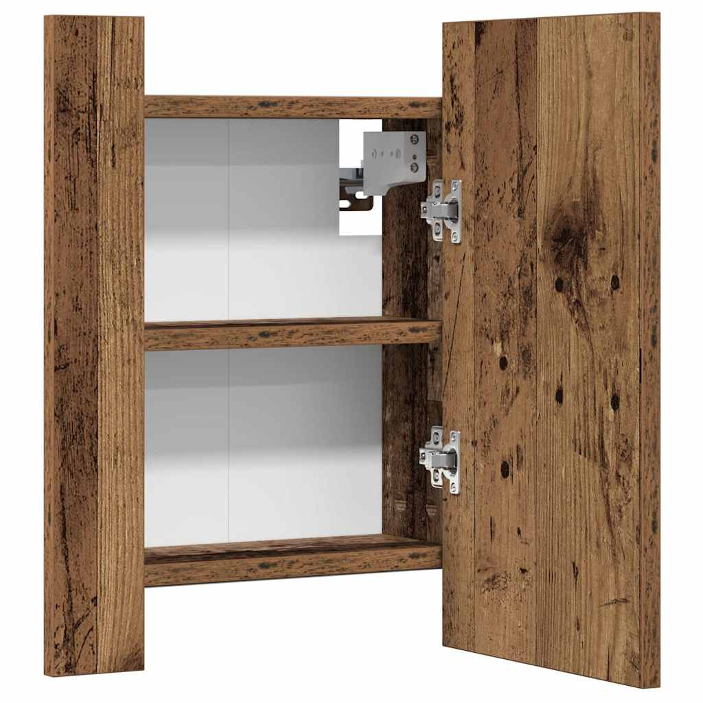Mobile da Bagno Legno Antico 40x12x45cm in Legno Multistrato | homemem39