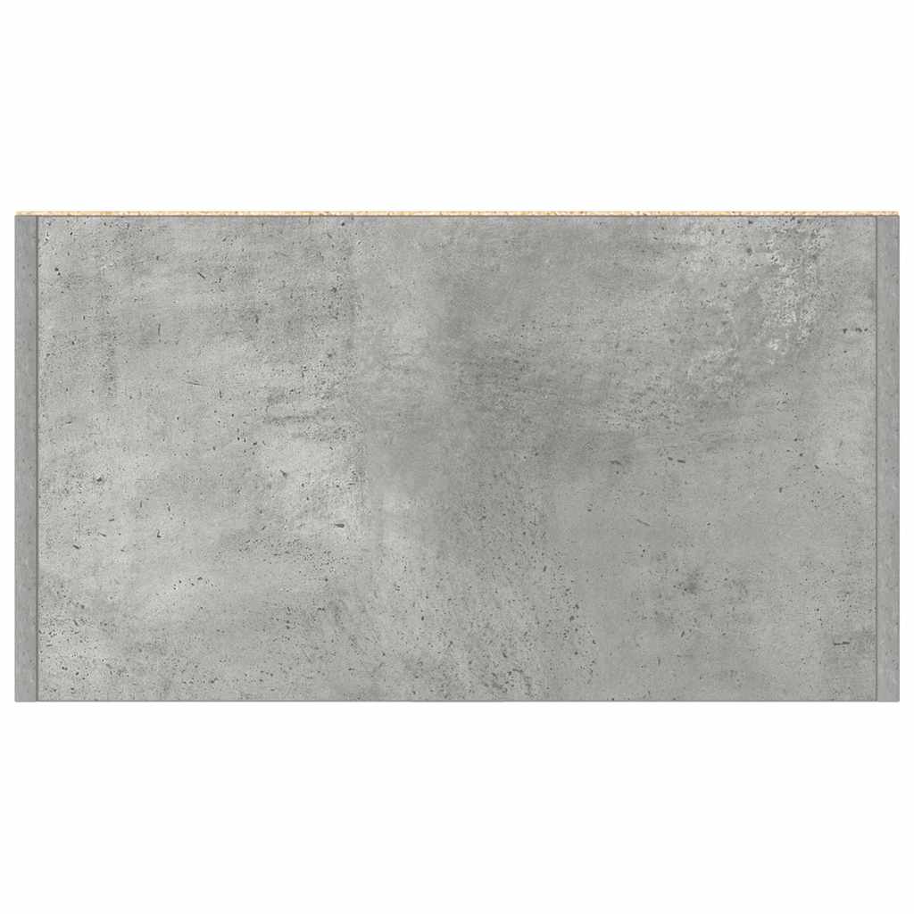 Mobile da Bagno Grigio Cemento 60x33x80 cm in Legno tecnico | homemem39