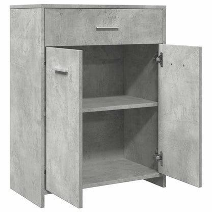 Mobile da Bagno Grigio Cemento 60x33x80 cm in Legno tecnico | homemem39