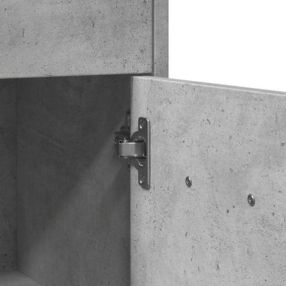 Mobile da Bagno Grigio Cemento 60x33x80 cm in Legno tecnico | homemem39