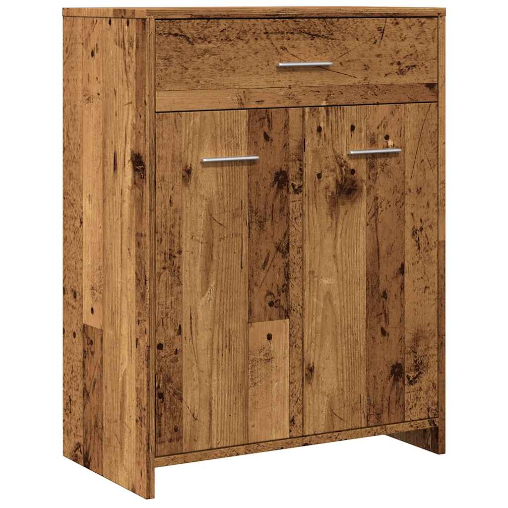 Mobile da Bagno Legno Antico 60x33x80 cm in Legno tecnico | homemem39