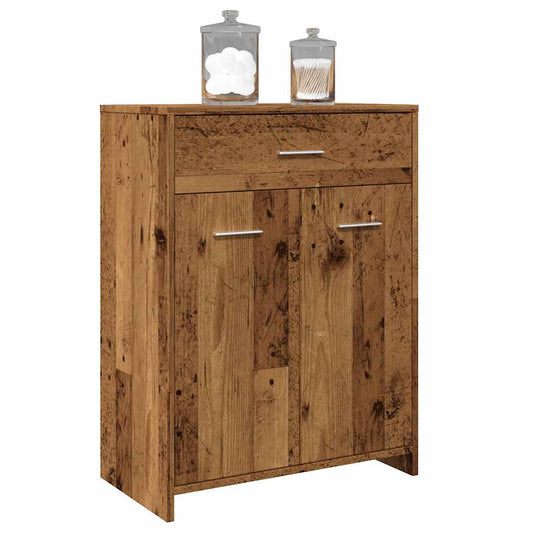 Mobile da Bagno Legno Antico 60x33x80 cm in Legno tecnico | homemem39