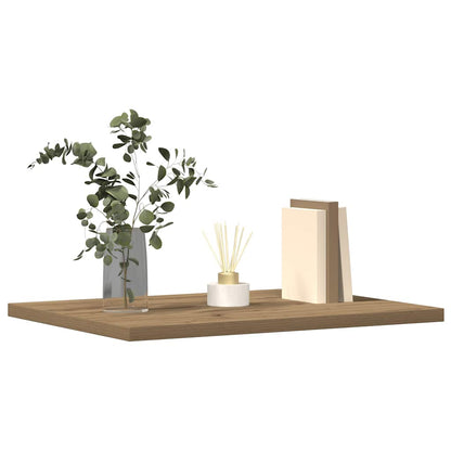 Ripiani per Libreria 4 pz Rovere 60x10x1,5 cm Legno Multistrato - homemem39