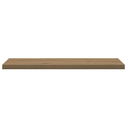 Ripiani per Libreria 4 pz Rovere 60x10x1,5 cm Legno Multistrato - homemem39