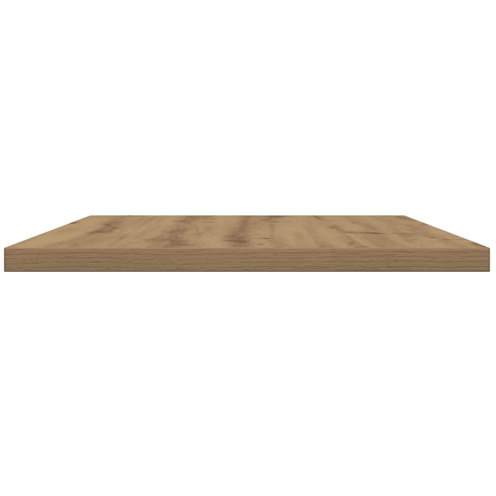 Ripiani per Libreria 4 pz Rovere 60x10x1,5 cm Legno Multistrato - homemem39