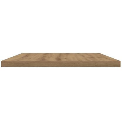 Ripiani per Libreria 4 pz Rovere 60x10x1,5 cm Legno Multistrato - homemem39