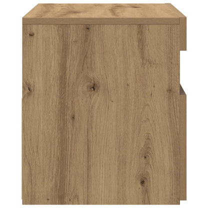 Mobile Porta TV con LED Artigianale 60x35x40 cm Multistrato - homemem39