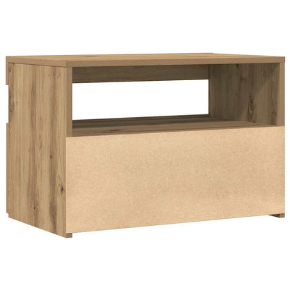 Mobili Porta TV con LED 2 pz Artigianale in Legno Multistrato - homemem39