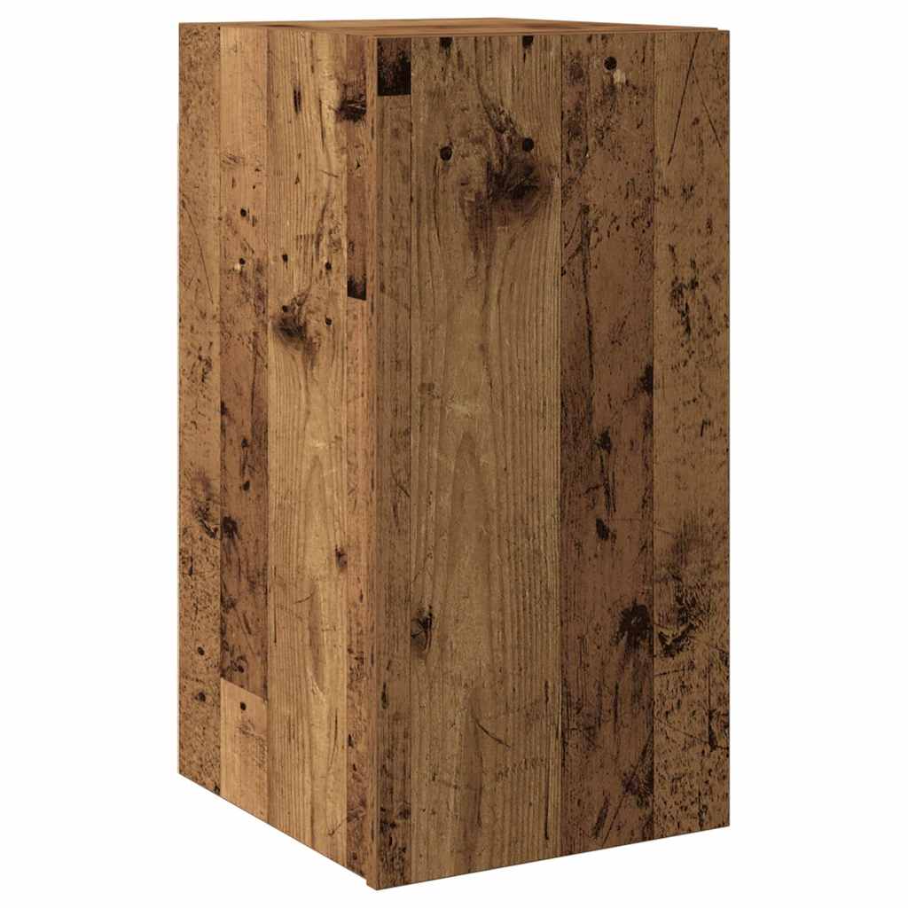 Mobile TV Legno Antico 30,5x30x60 cm in Legno Multistrato - homemem39