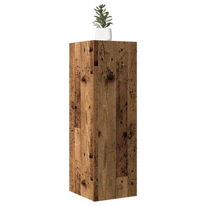 Mobili TV 2 pz Legno Antico 30,5x30x90 cm in Legno Multistrato
