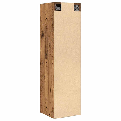 Mobile Porta TV Legno Antico 30,5x30x110 cm Legno Multistrato - homemem39