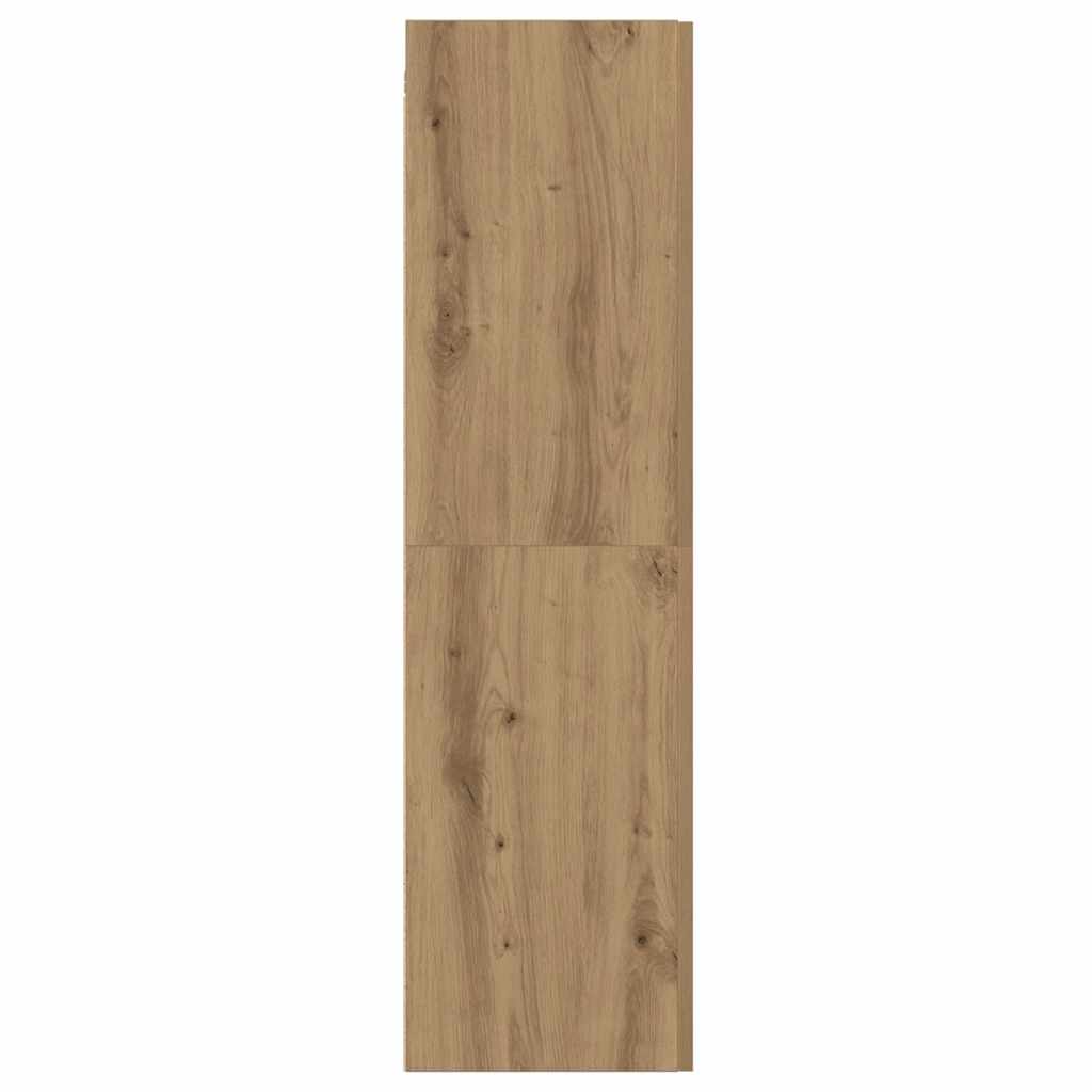 Mobile TV Rovere Artigianale 30,5x30x110cm in Legno Multistrato | homemem39