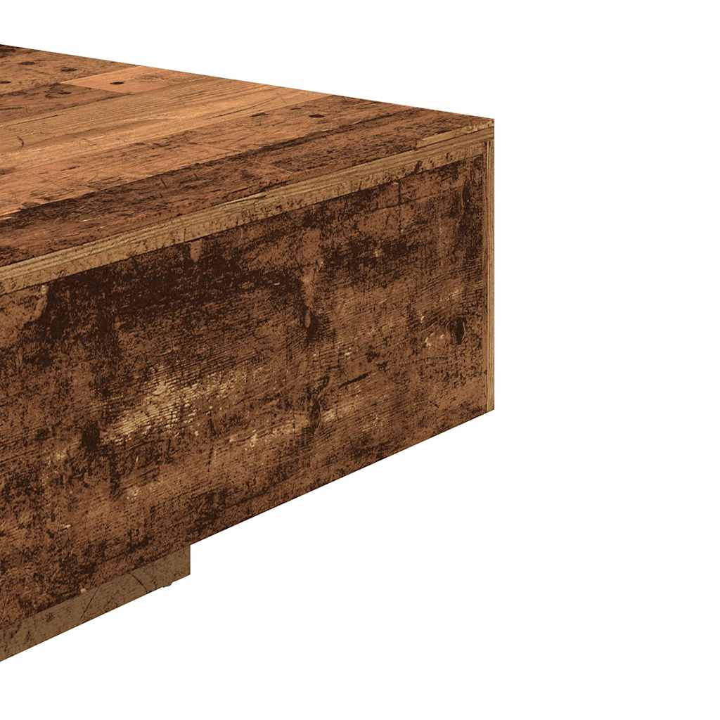 Tavolino da Salotto Legno Antico 85x55x31 cm Legno Multistrato | homemem39