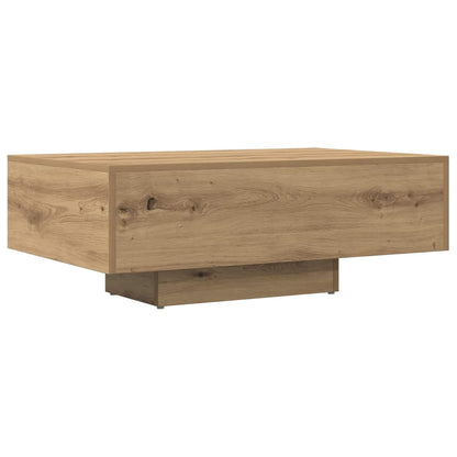 Tavolino Salotto Rovere Artigianale 85x55x31 cm in Truciolato | homemem39