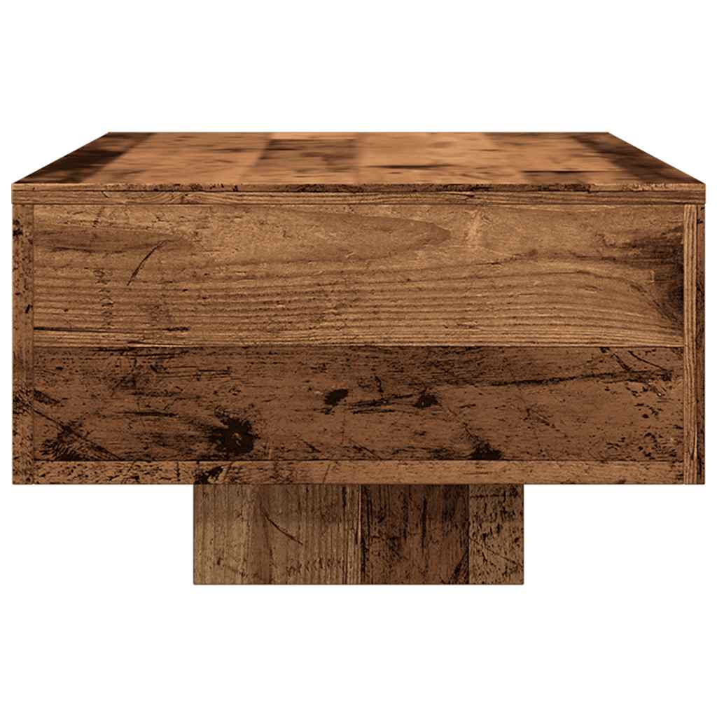 Tavolino Salotto Legno Antico 100x49,5x31 cm Legno Multistrato | homemem39