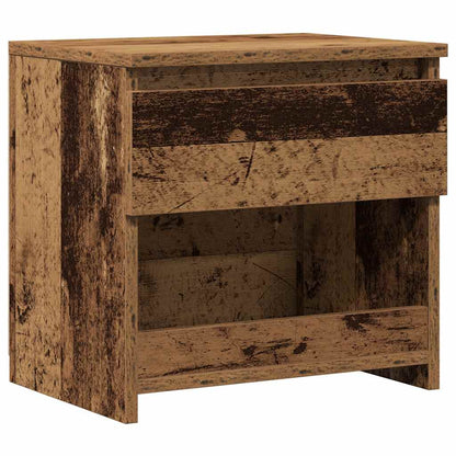 Comodino Legno Antico 40x30x39 cm in Legno Multistrato - homemem39
