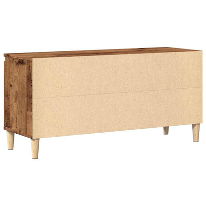 Mobile Porta TV Legno Antico 102x35x50 cm in Legno Multistrato - homemem39