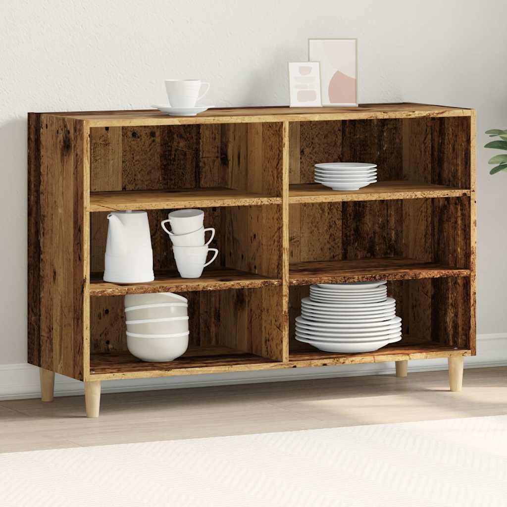Credenza Legno Antico 103,5x35x70 cm in Truciolato | homemem39