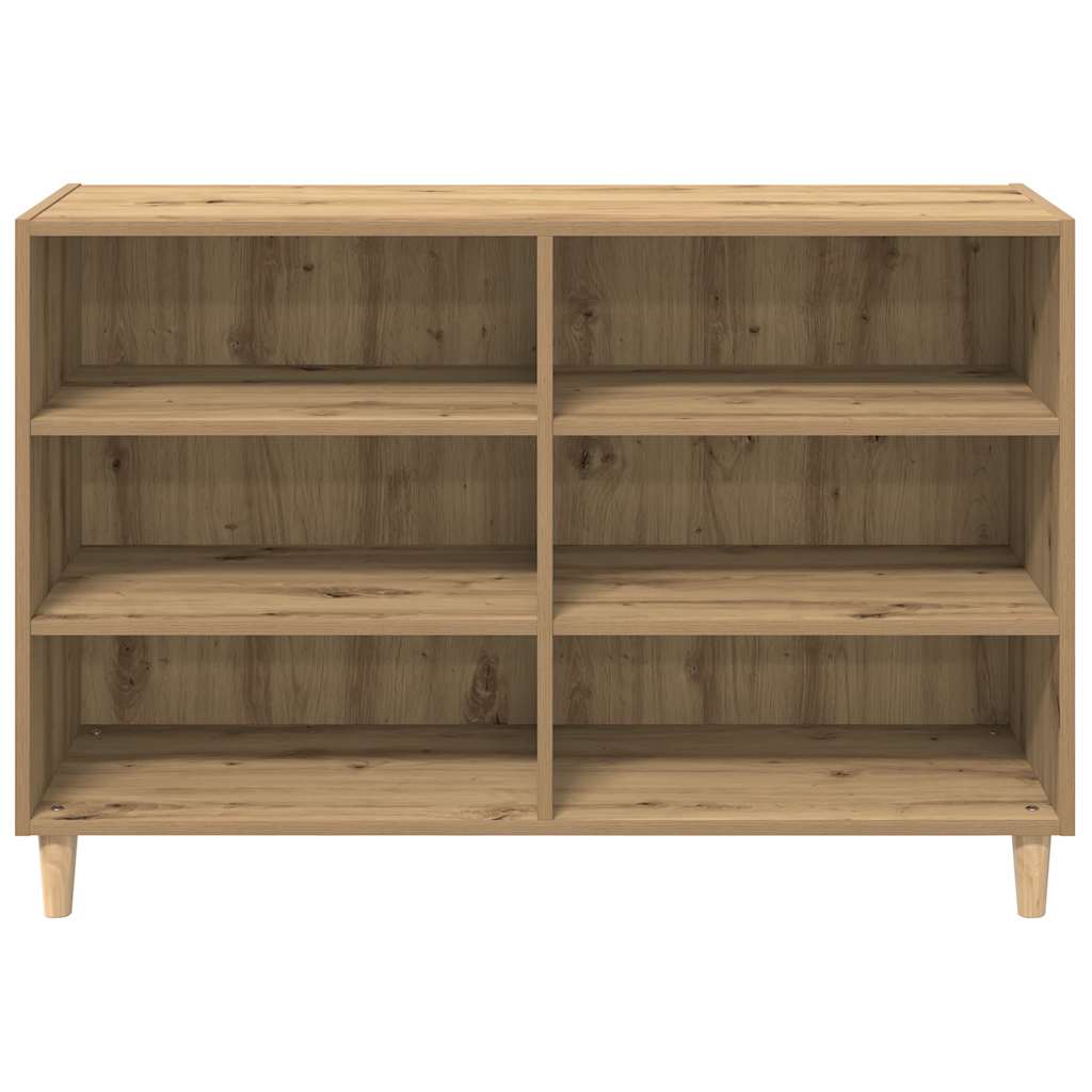 Credenza Rovere Artigianale 103,5x35x70 cm in Truciolato | homemem39