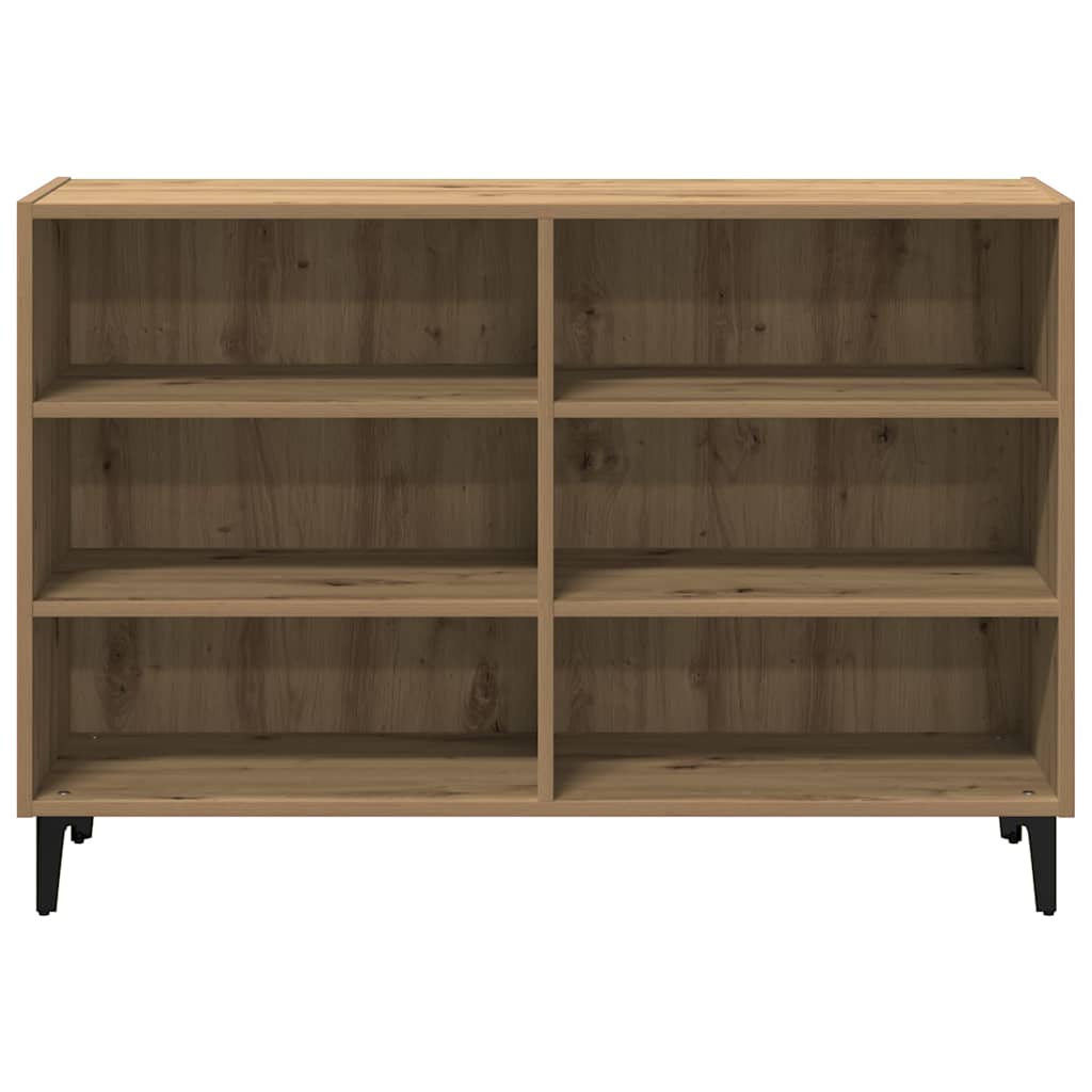 Credenza Rovere Artigianale 103,5x35x70 cm in Truciolato - homemem39