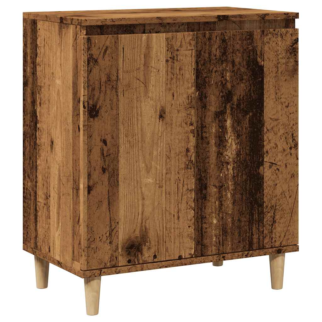 Credenza Legno Vecchio 60x35x70 cm in Legno Multistrato - homemem39