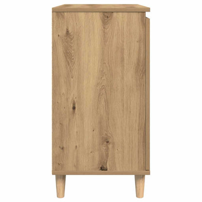 Credenza Rovere Artigianale 60x35x70 cm in Legno Multistrato
