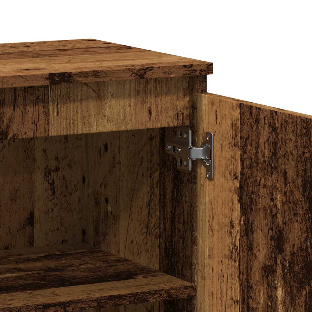 Credenza Legno Vecchio 60x35x70 cm in Legno Multistrato - homemem39