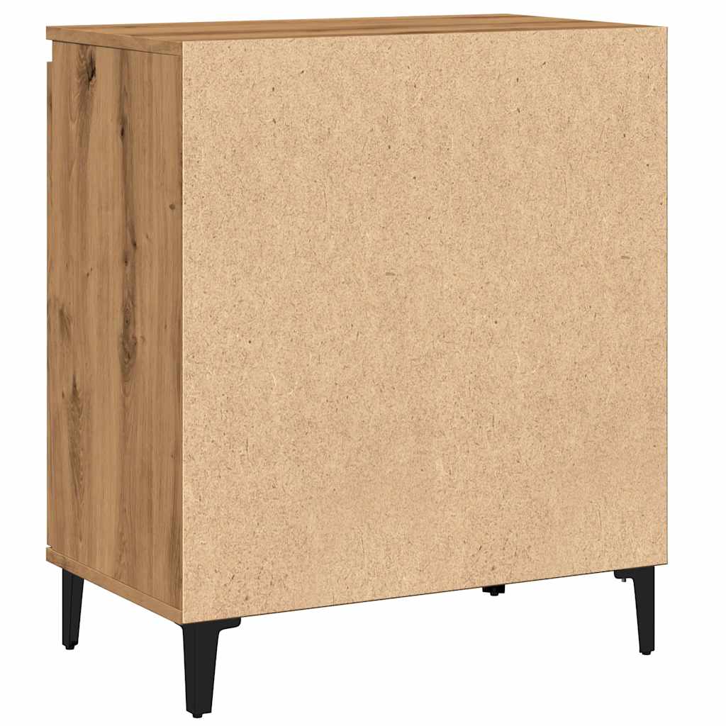 Credenza Rovere Artigianale 60x35x70 cm in Legno Multistrato - homemem39