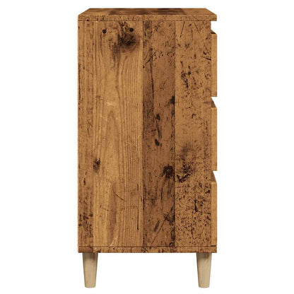 Credenza Legno Vecchio 60x35x70 cm in Legno Multistrato - homemem39