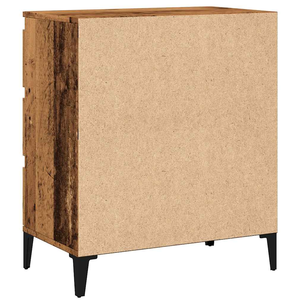 Credenza Legno Vecchio 60x35x70 cm in Legno Multistrato - homemem39