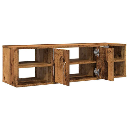 Armadietto a Muro Legno Vecchio 101x30x29 cm in Truciolato | homemem39