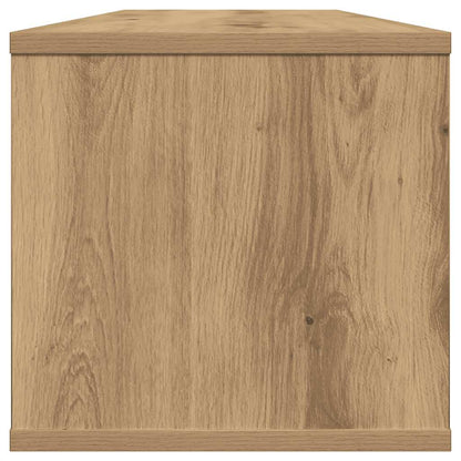 Armadietto a Muro Rovere Artigianale 101x30x29 cm in Truciolato
