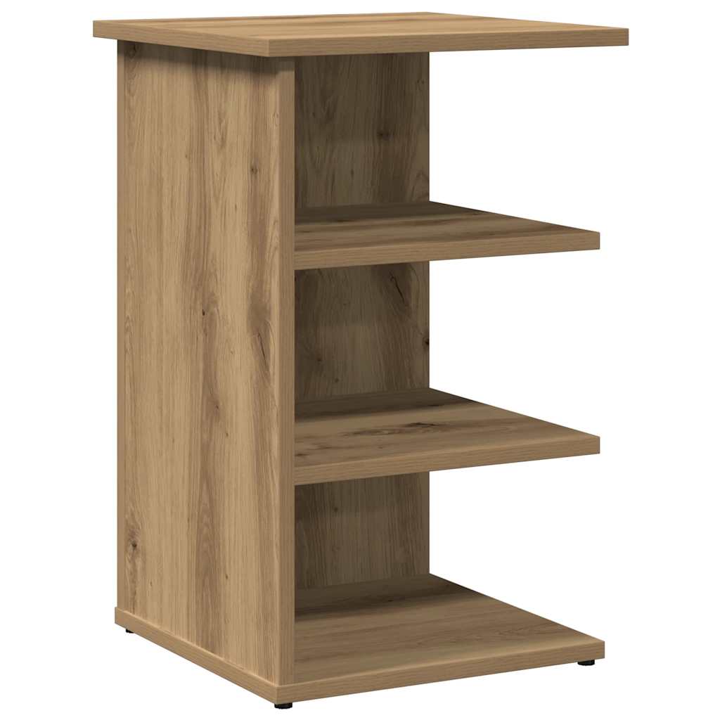 Credenza Rovere Artigianale 35x35x55 cm in Legno Multistrato | homemem39