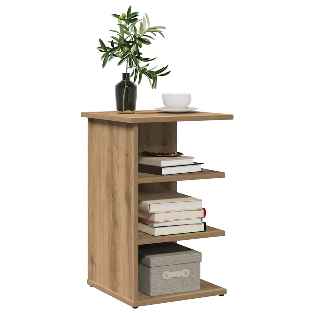 Credenza Rovere Artigianale 35x35x55 cm in Legno Multistrato | homemem39