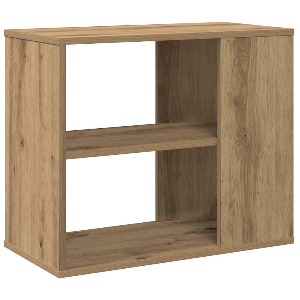 Mobiletto Laterale Rovere Artigianale 60x30x50 cm Multistrato