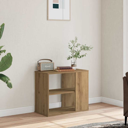 Mobiletto Laterale Rovere Artigianale 60x30x50 cm Multistrato