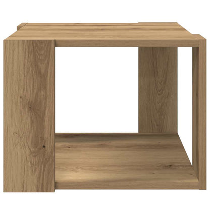Tavolino Salotto Rovere Artigianale 40x40x30 cm in Truciolato