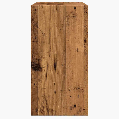 Tavolino Legno Vecchio 50x26x50 cm in Legno Multistrato | homemem39