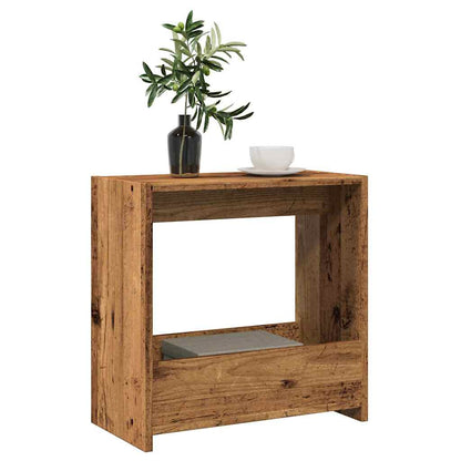 Tavolino Legno Vecchio 50x26x50 cm in Legno Multistrato | homemem39