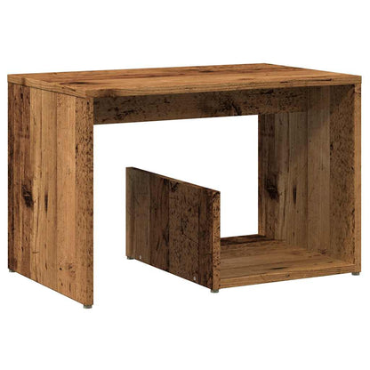 Tavolino Legno Vecchio 59x36x38 cm in Legno Multistrato | homemem39