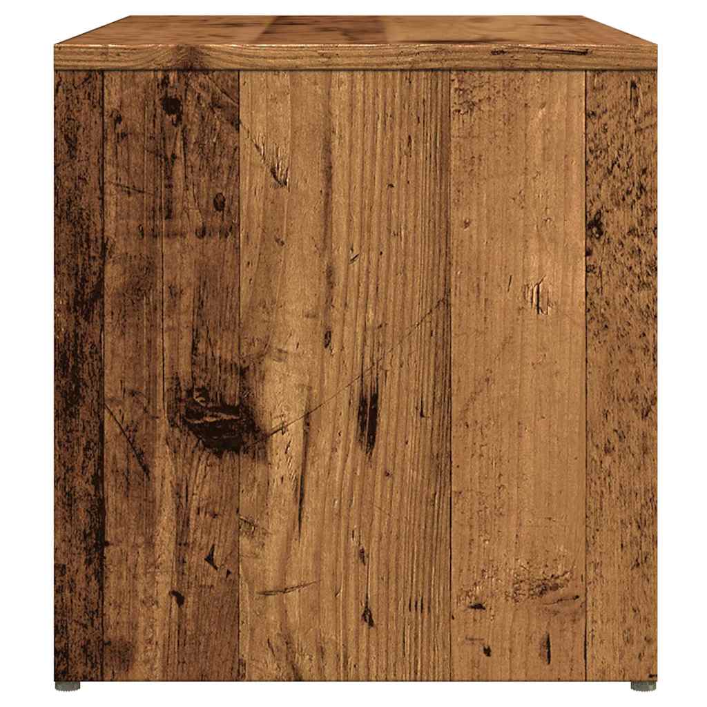 Tavolino Legno Vecchio 59x36x38 cm in Legno Multistrato | homemem39