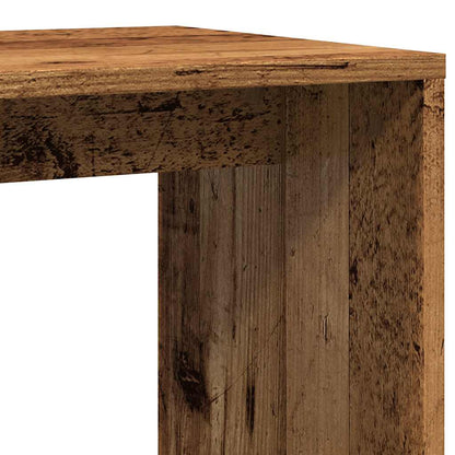 Tavolino Legno Vecchio 59x36x38 cm in Legno Multistrato | homemem39