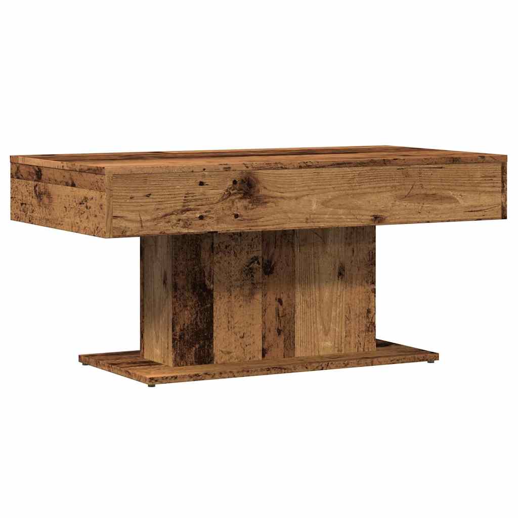 Tavolino da caffè Legno Antico 96x50x45 cm in Legno Multistrato | homemem39